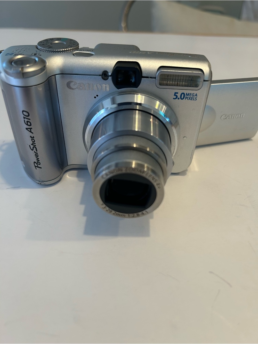 Canon Silver PowerShot A610 Compact Camera with Extended Zoom